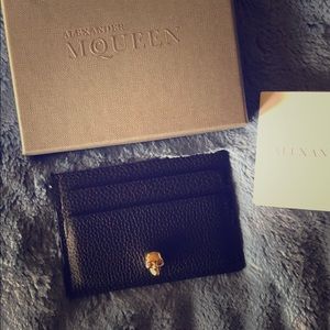 Brand new Alexander McQueen card case